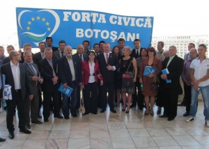 Delegatia din Botosani a Partidului Forta Civica