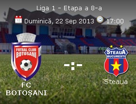 FC Botosani- Steaua