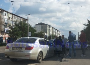 accident Cristina Bresug in strada Primaverii