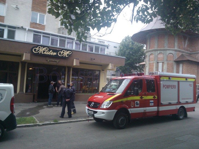 incendiu restaurant Mister M Botosani