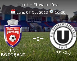 fc botosani- u cluj