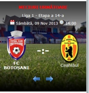 fc botosani-ceahlaul