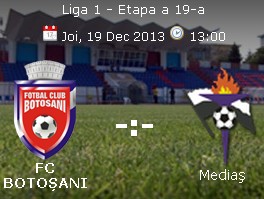 FC Botosani- Gaz Metan Medias