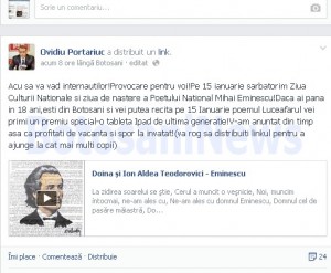 cont facebook ovidiu portariuc