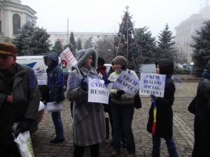 protest salariati spital botosani