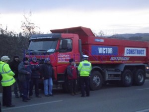 protest transportatori