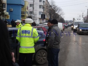 politisti accident calea nationala