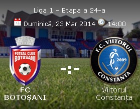 FC Botosani- Viitorul Voluntari