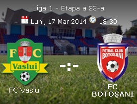 FC Vaslui- FC Botosani