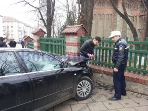 accident biserica sf gheorghe