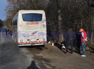 incendiu autocar Botosani