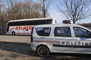 incendiu autocar Botosani