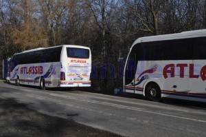 incendiu autocar Botosani