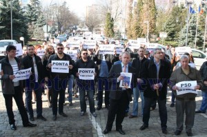 membri pdl protest botosani