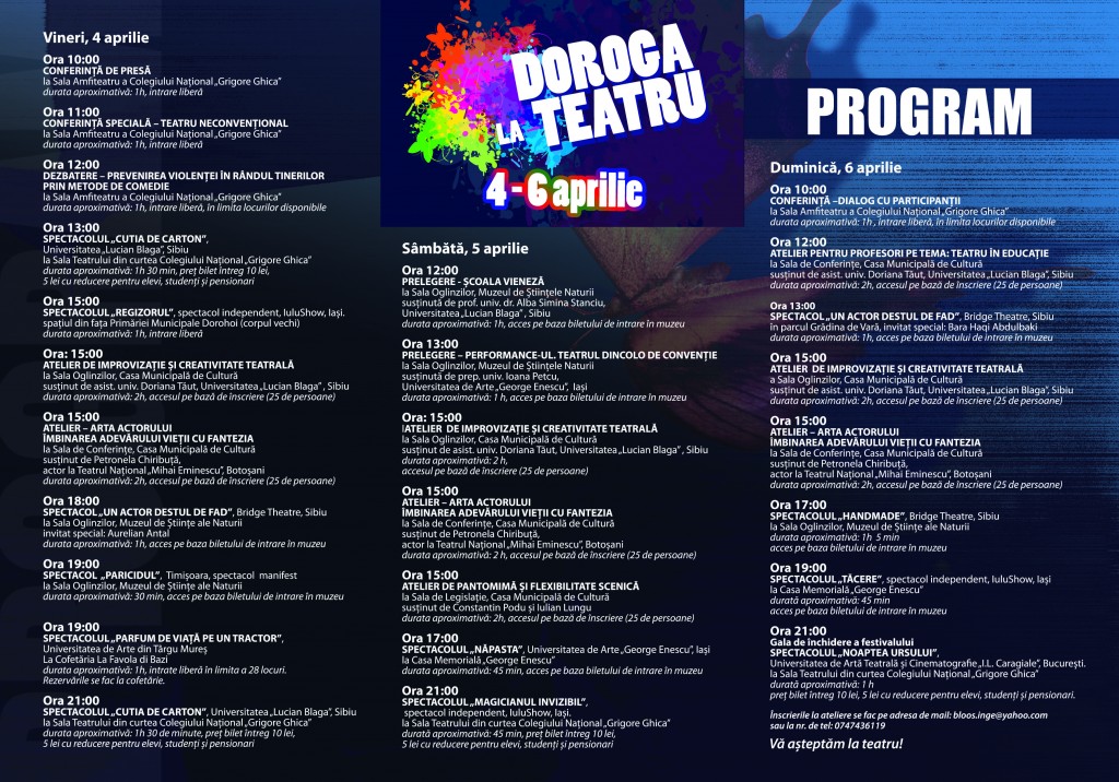 Program doroga la teatru