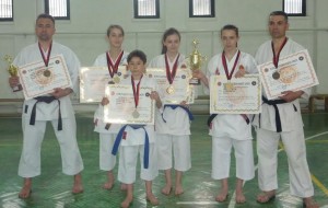 campioni mondiali la karate- Botoşani