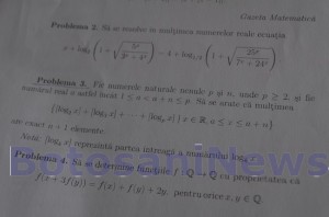 una dintre problemele create de profesorul Ioan Baetu pentru Olimpiada de Matematică