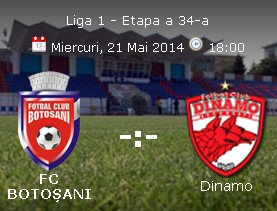 FC Botosani- Dinamo