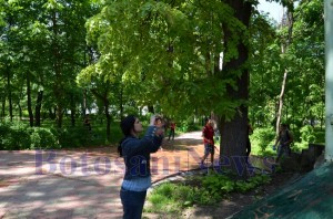 ada macovei in parc