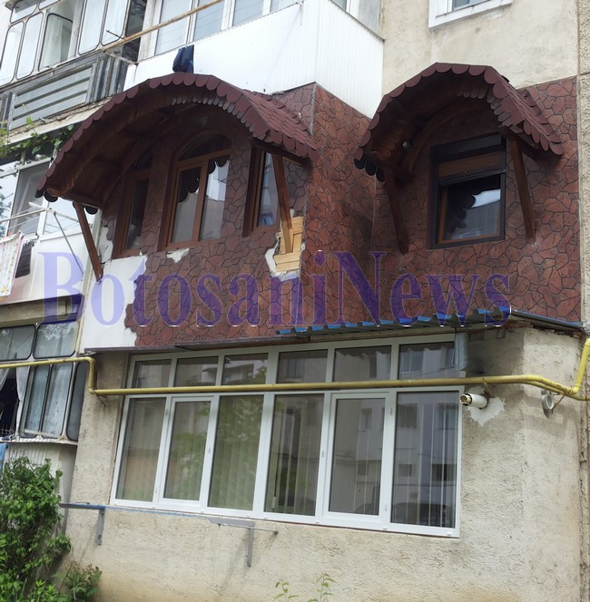 balcon inedit in Botosani