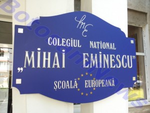 Colegiul National Mihai Eminescu, stiri, Botosani