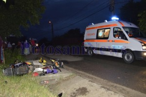 accident motocicleta tulbureni botosani