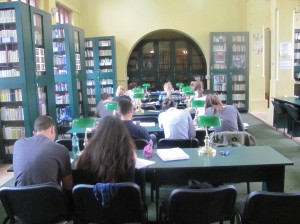 sala de lectura biblioteca