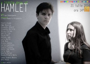 hamlet afis atelierul de teatru