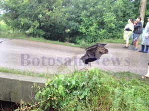 pod cazut la Stiubieni- Botosani