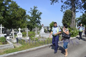 politist in cimitirul pacea botosani