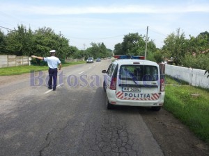 razie politie rutiera trafic botosani