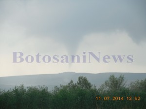 tornada de la Hanesti, surprinsa de un fotograf amator- Botosani