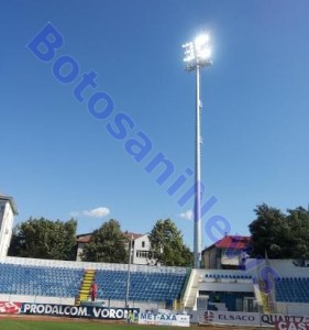 nocturna aprinsa pe Stadionul Municipal- Botosani