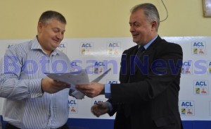 semnarea protocolului de fuziune PNL- PDL Botosani