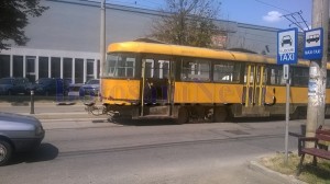 tramvai blocat Eltrans Botosani