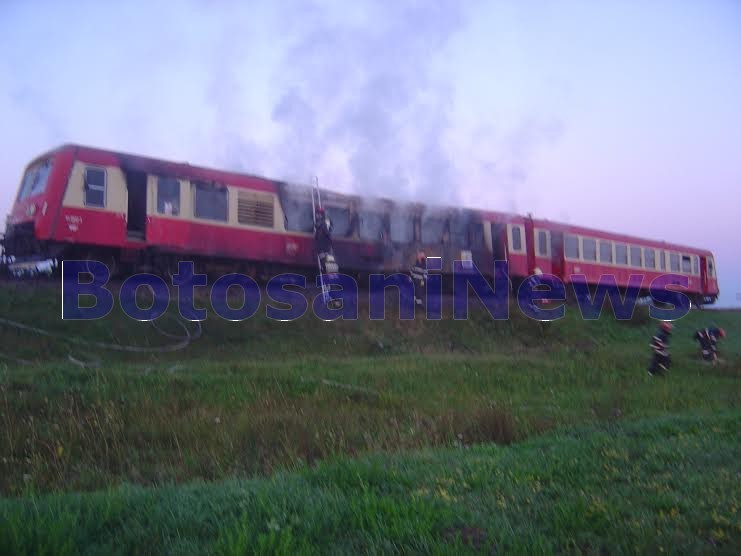 tren Regiotrans ars la Broscauti Botosani