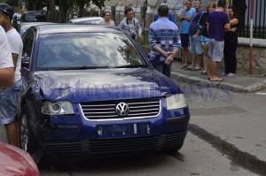 vw passat accident armeana botosani