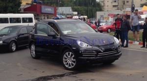 Porche Cayenne a lui Alexandru Jakab