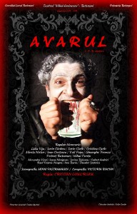 afis avarul la teatrul mihai eminescu botosani