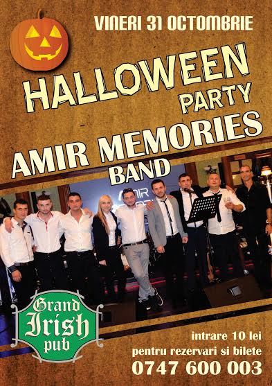 Amir Memories Band de Halloween la Botosani