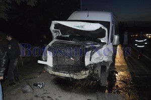 microbuz maxi taxi accident stauceni botosani