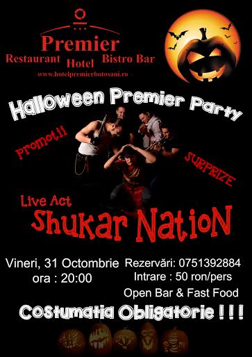 petrecere de Halloween la Hotel Premier Botosani