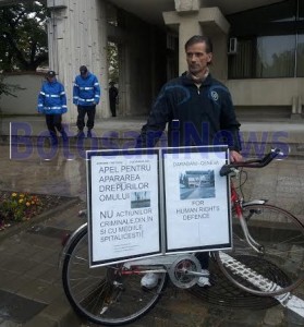 protest pe bicicleta