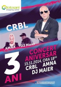 CRBL si Amna in Botosani Shopping Center