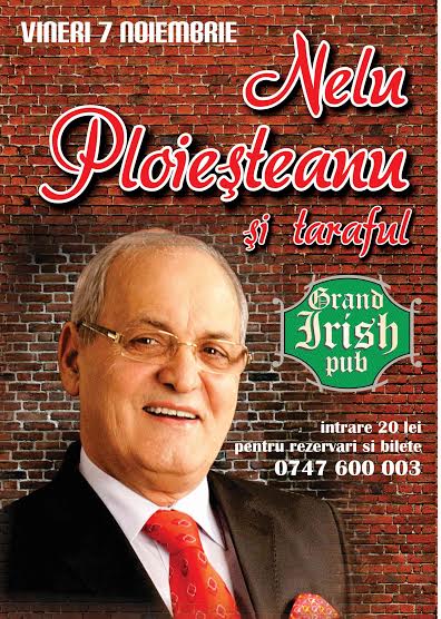 Nelu Ploiesteanu la Grand Irish Pub