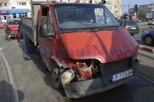 accident autoutilitara ford botosani