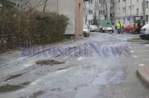 strada inghetata avarie apa botosani