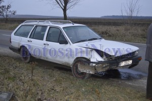 vw passat accident botosani