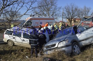 accident zaicesti  Botosani, opel astra cu opel zafira