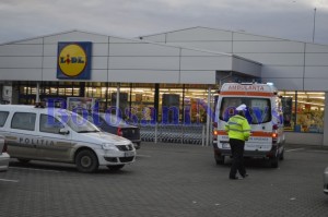 ambulanta politie lidl accident